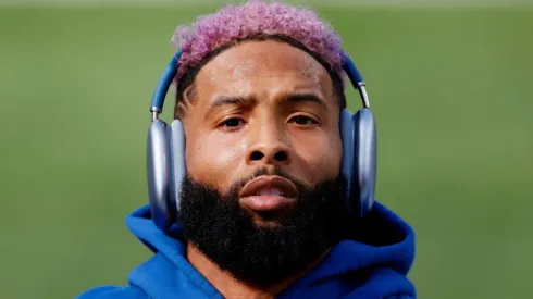 Odell Beckham Jr with the Los Angeles Rams