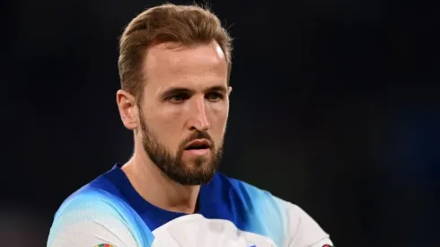 Harry Kane of England during the UEFA EURO 2024 qualifying round match against Italy at Stadio Diego Armando Maradona
