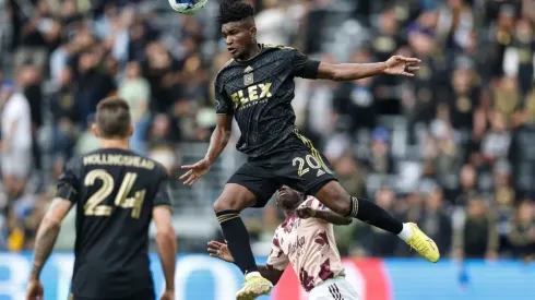 José Cifuentes #20 of the Los Angeles FC
