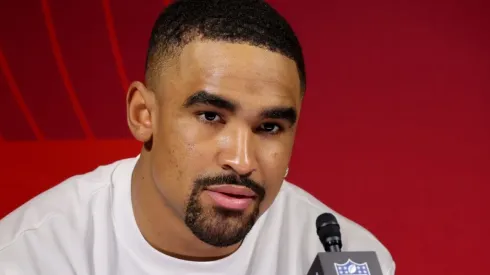 Jalen Hurts quarterback of the Philadelphia Eagles