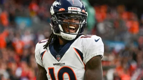 Jerry Jeudy was drafted by the Broncos in 2020
