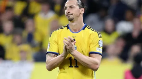 Zlatan Ibrahimovic of Sweden
