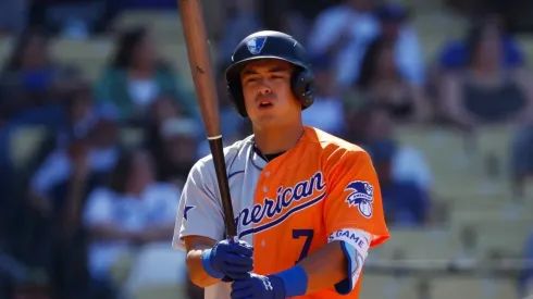 Anthony Volpe during the All-Star Futures Game
