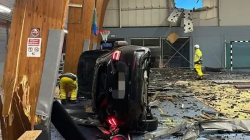 Sofian Kiyine's car crash