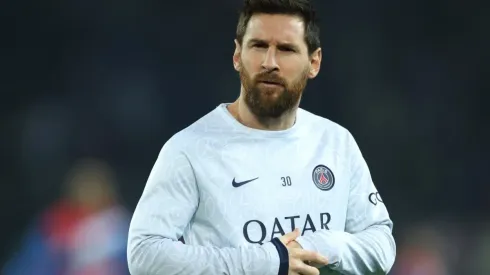 Lionel Messi with PSG