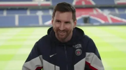 Lionel Messi exclusively with Bolavip.