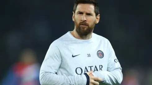 Lionel Messi with PSG
