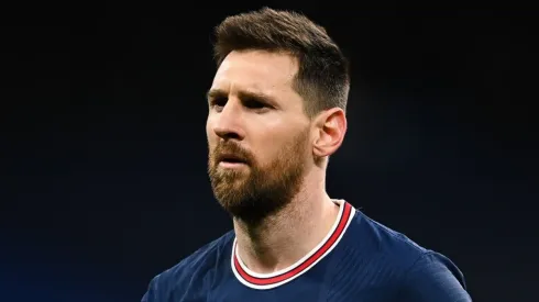 Lionel Messi with PSG