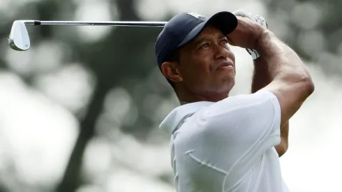 Tiger Woods at the 2023 Masters tournament