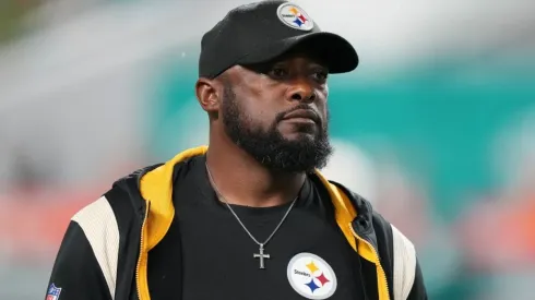 Mike Tomlin head coach of the Pittsburgh Steelers
