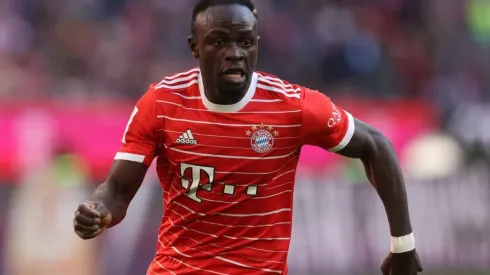 Sadio Mane with Bayern Munich
