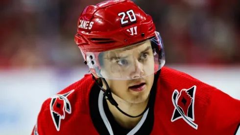 Sebastian Aho of the Carolina Hurricanes