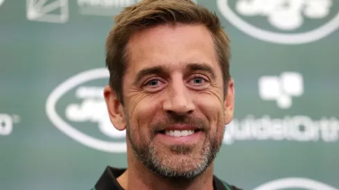 Aaron Rodgers quarterback of the New York Jets
