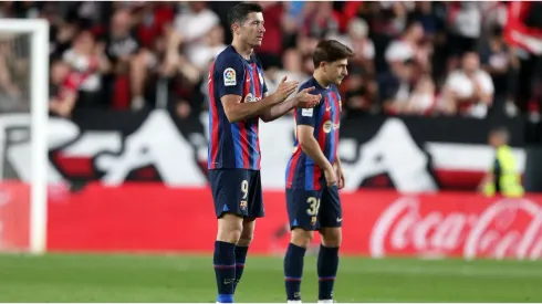 Robert Lewandowski of FC Barcelona