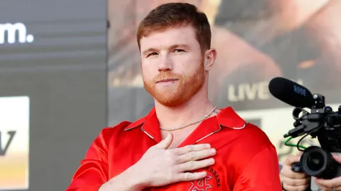 Saul Canelo Alvarez prior to his fight with Gennady Golovkin
