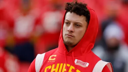 Patrick Mahomes quarterback of the Kansas City Chiefs
