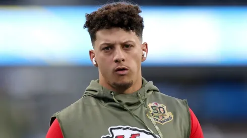 Patrick Mahomes quarterback of the Kansas City Chiefs
