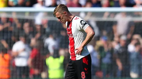 James Ward-Prowse of Southampton during the Premier League match against Fulham
