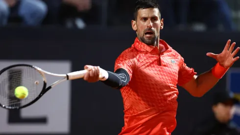 Djokovic at the 2023 Italian Open
