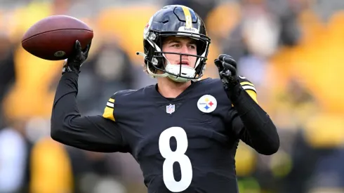 Kenny Pickett quarterback of the Pittsburgh Steelers