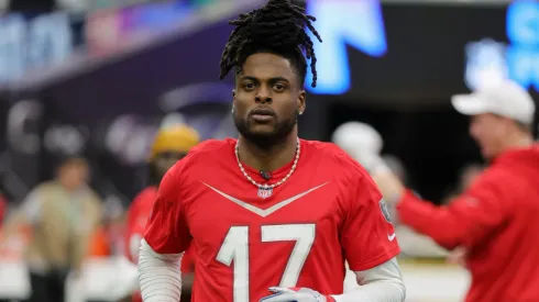 Davante Adams at the Pro Bowl Games