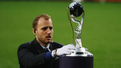 The FIFA U-20 trophy
