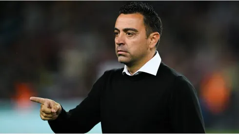Head Coach Xavi Hernandez of FC Barcelona