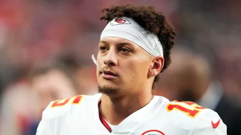 Patrick Mahomes quarterback of the Kansas City Chiefs
