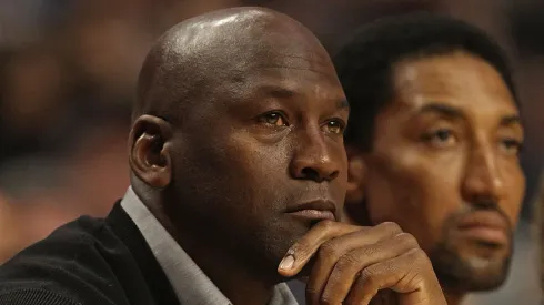 Michael Jordan and Scottie Pippen