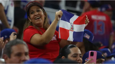 A fan of Team Dominican Republic