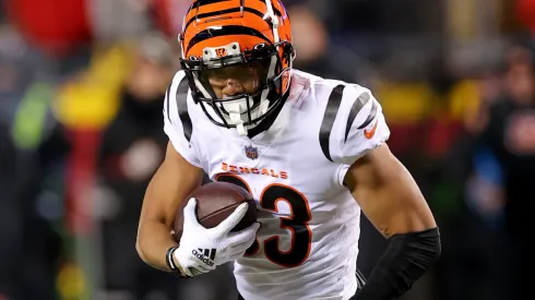 Tyler Boyd left the field in the second quarter of that game