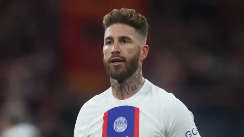 Sergio Ramos playing for PSG
