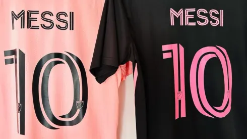 Inter Miami's jersey designs of Lionel Messi on social media