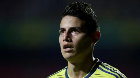 James Rodriguez with Colombia's national team