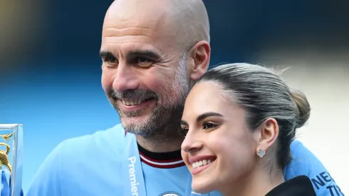 Pep and his daughter Maria Guardiola
