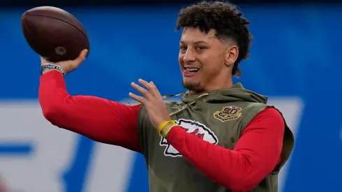 Patrick Mahomes quarterback of the Kansas City Chiefs
