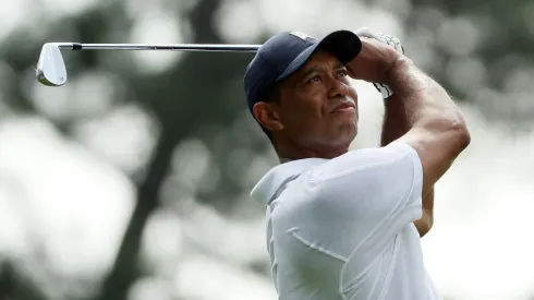 Tiger Woods in the 2023 Masters at Augusta National Golf Club