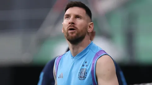 Lionel Messi is in China to play a friendly matchup
