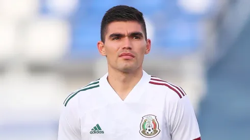 Johan Vasquez with Mexico's national team
