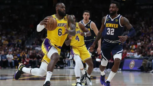 LeBron James and the Lakers
