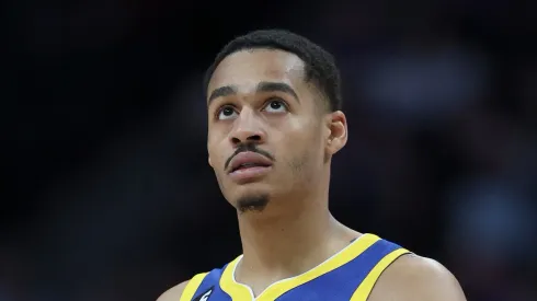 Jordan Poole with the Golden State Warriors
