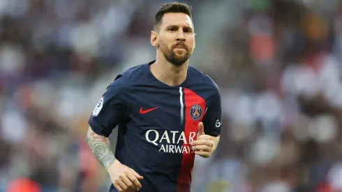 Lionel Messi with PSG
