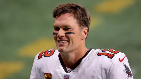 Tom Brady with the Tampa Bay Buccaneers
