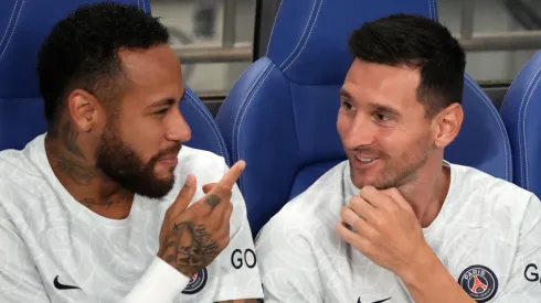 Neymar and Lionel Messi at PSG
