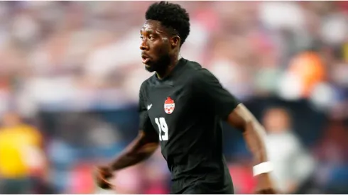 Alphonso Davies #19 of Canada