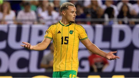 Joel Latibeaudiere #15 of Jamaica
