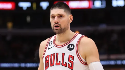 Nikola Vucevic with the Chicago Bulls