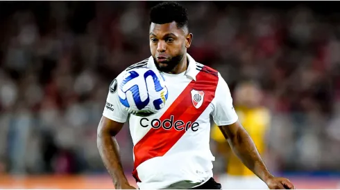 Miguel Borja of River Plate