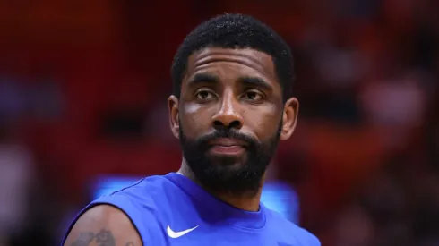 Kyrie Irving with the Dallas Mavericks
