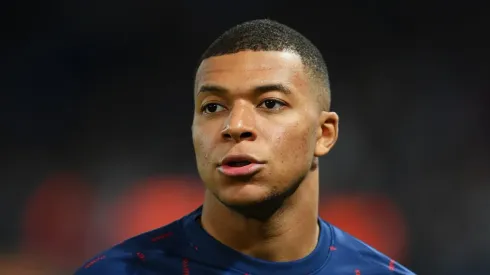Kylian Mbappe with PSG